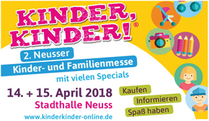 Kinder Kinder: die Messe in Neuss